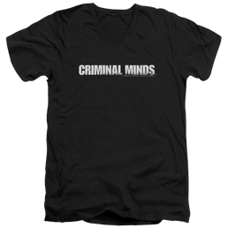 Criminal Minds Logo - Men's V-Neck T-Shirt Men's V-Neck T-Shirt Criminal Minds   