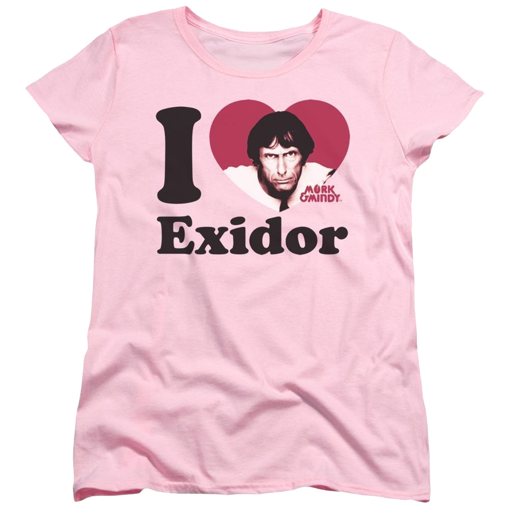 Mork & Mindy I Heart Exidor Women's T-Shirt Women's T-Shirt Mork & Mindy   