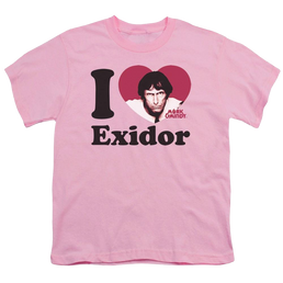 Mork & Mindy I Heart Exidor - Youth T-Shirt Youth T-Shirt (Ages 8-12) Mork & Mindy   