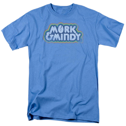 Mork & Mindy Distressed Mork Logo - Men's Regular Fit T-Shirt Men's Regular Fit T-Shirt Mork & Mindy   