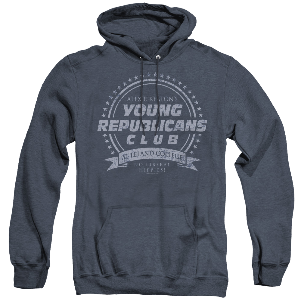Family Ties Young Republicans Club - Heather Pullover Hoodie Heather Pullover Hoodie Family Ties   
