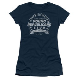 Family Ties Young Republicans Club - Juniors T-Shirt Juniors T-Shirt Family Ties   