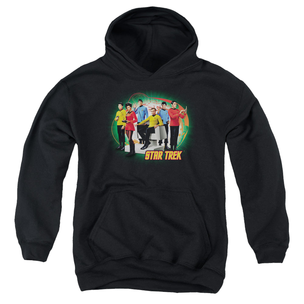 Star Trek The Original Series Enterprises Finest - Youth Hoodie Youth Hoodie (Ages 8-12) Star Trek   