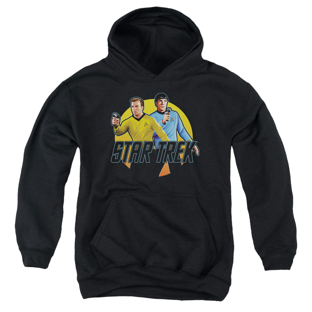 Star Trek The Original Series Phasers Ready - Youth Hoodie Youth Hoodie (Ages 8-12) Star Trek   