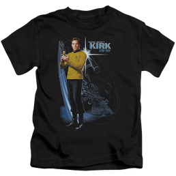 Star Trek Galactic Kirk Kid's T-Shirt (Ages 4-7) Kid's T-Shirt (Ages 4-7) Star Trek   