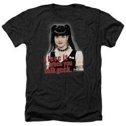 NCIS Geek Talk - Men's Heather T-Shirt Men's Heather T-Shirt NCIS   