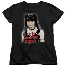 NCIS Geek Talk - Women's T-Shirt Women's T-Shirt NCIS   