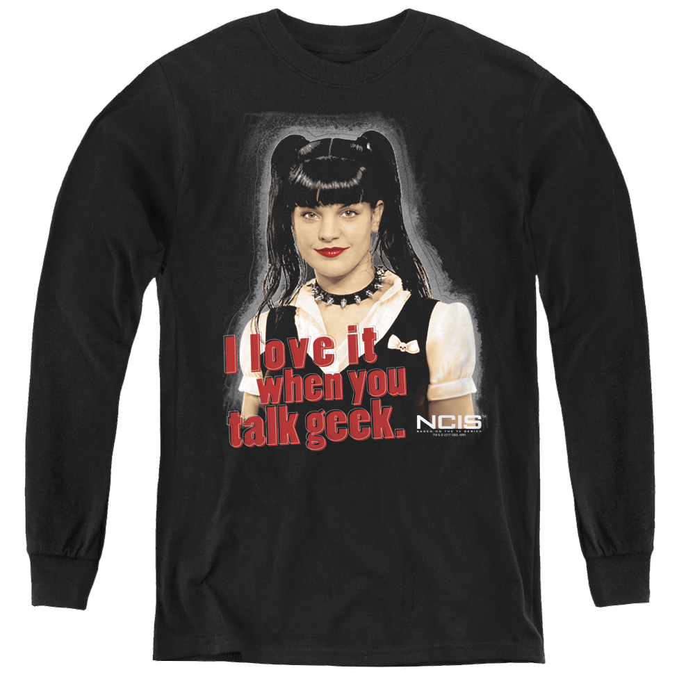 Ncis Geek Talk - Youth Long Sleeve T-Shirt Youth Long Sleeve T-Shirt NCIS   