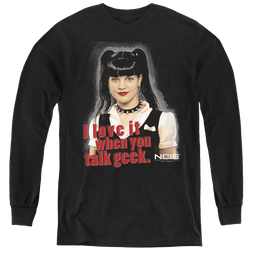 Ncis Geek Talk - Youth Long Sleeve T-Shirt Youth Long Sleeve T-Shirt NCIS   