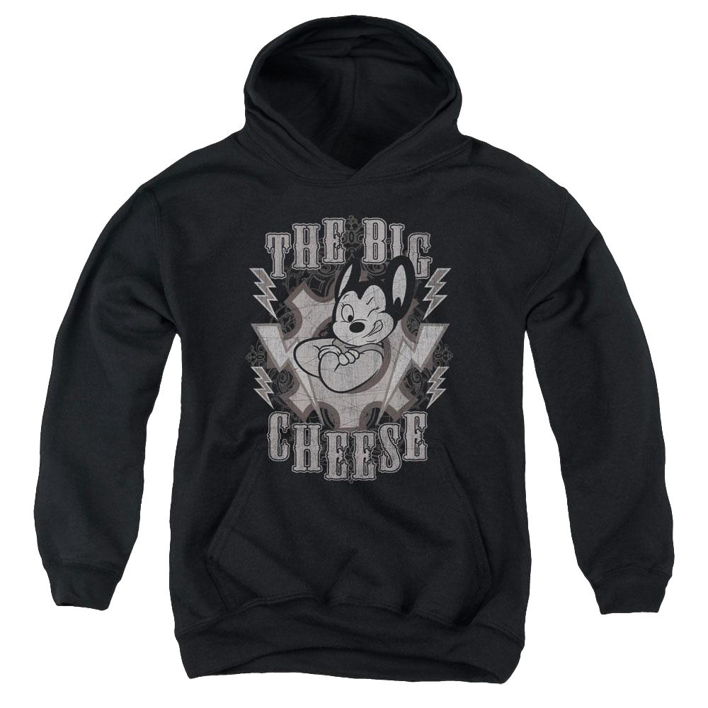Mighty Mouse The Big Cheese - Youth Hoodie Youth Hoodie (Ages 8-12) Mighty Mouse   