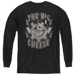 Mighty Mouse The Big Cheese - Youth Long Sleeve T-Shirt Youth Long Sleeve T-Shirt Mighty Mouse   