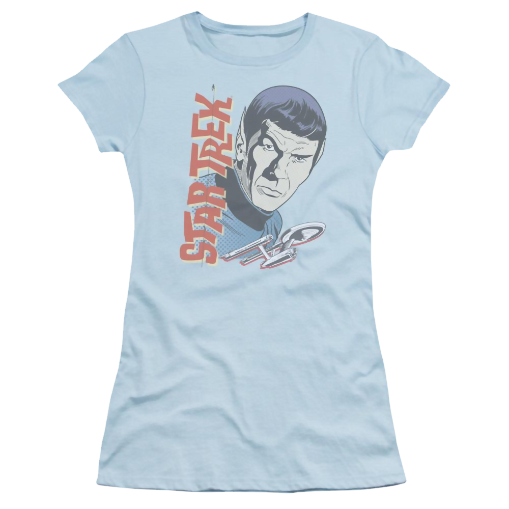 Star Trek Vintage Spock Juniors T-Shirt Juniors T-Shirt Star Trek   