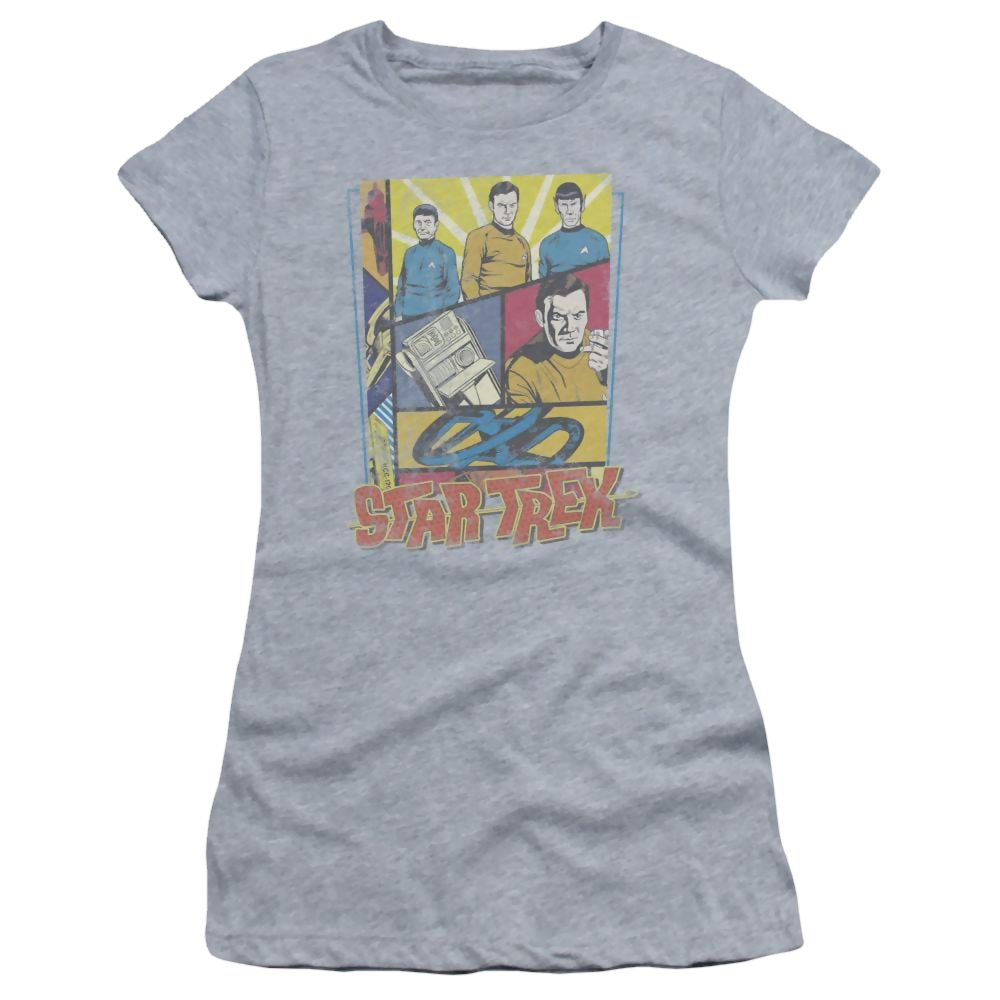 Star Trek Vintage Collage Juniors T-Shirt Juniors T-Shirt Star Trek   