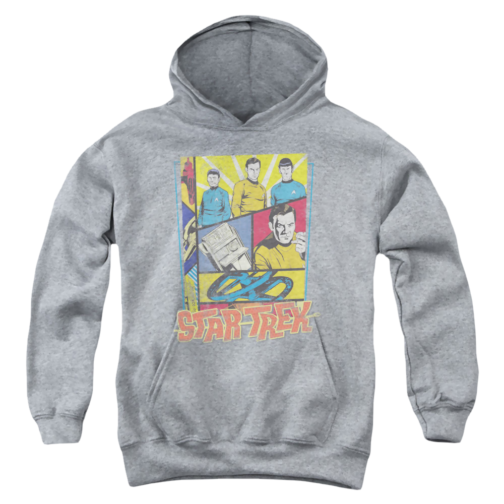 Star Trek The Original Series Vintage Collage - Youth Hoodie Youth Hoodie (Ages 8-12) Star Trek   