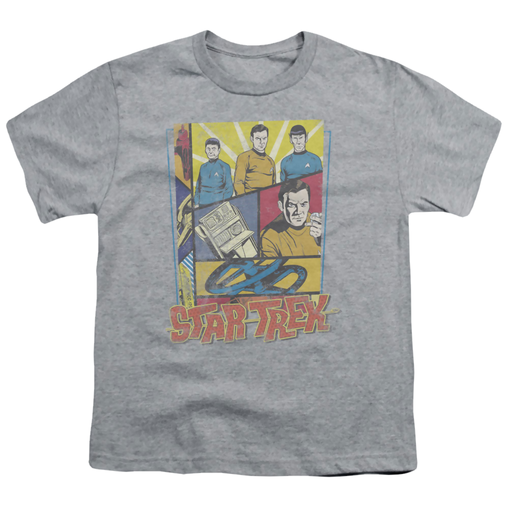Star Trek The Original Series Vintage Collage - Youth T-Shirt Youth T-Shirt (Ages 8-12) Star Trek   