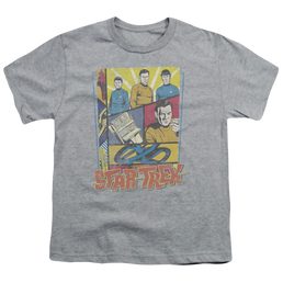 Star Trek The Original Series Vintage Collage - Youth T-Shirt Youth T-Shirt (Ages 8-12) Star Trek   