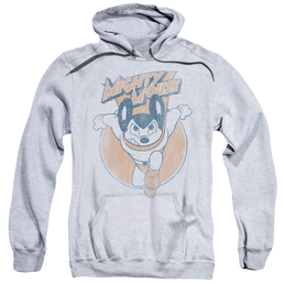 Mighty Mouse Flying With Purpose - Pullover Hoodie Pullover Hoodie Mighty Mouse   