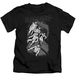 Star Trek The Original Series Retro Tilted Bridge - Kid's T-Shirt Kid's T-Shirt (Ages 4-7) Star Trek   