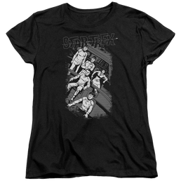 Star Trek The Original Series Retro Tilted Bridge - Women's T-Shirt Women's T-Shirt Star Trek   