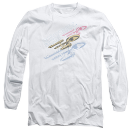 Star Trek Retro Tri Enterprise Men's Long Sleeve T-Shirt Men's Long Sleeve T-Shirt Star Trek   