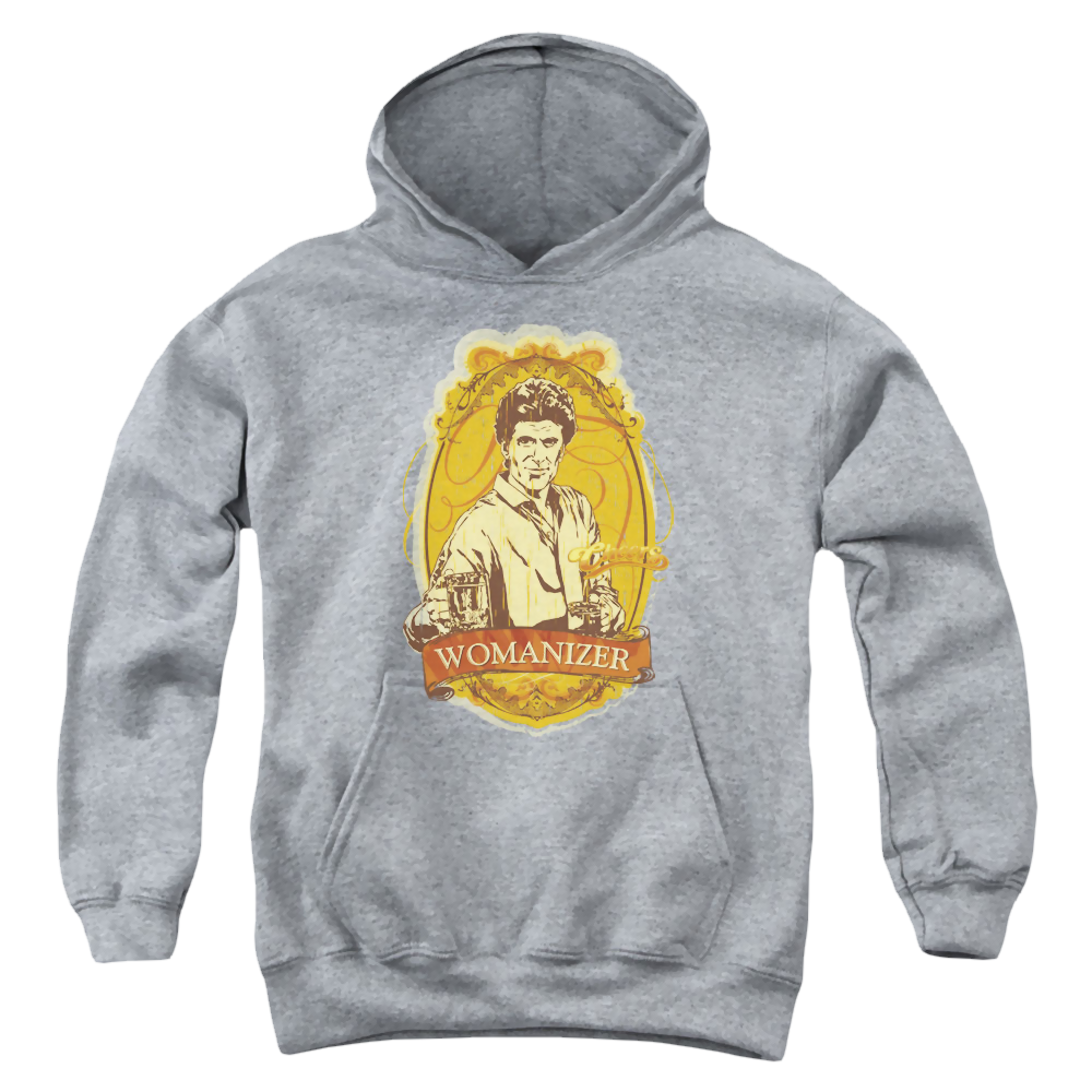 Cheers Womanizer - Youth Hoodie Youth Hoodie (Ages 8-12) Cheers   