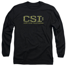 CSI Collage Logo - Men's Long Sleeve T-Shirt Men's Long Sleeve T-Shirt CSI   