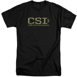 CSI Collage Logo - Men's Tall Fit T-Shirt Men's Tall Fit T-Shirt CSI   