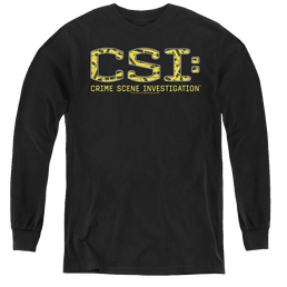 Csi Collage Logo - Youth Long Sleeve T-Shirt Youth Long Sleeve T-Shirt CSI   