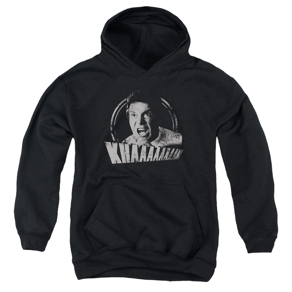 Star Trek Movies Khan Distressed - Youth Hoodie Youth Hoodie (Ages 8-12) Star Trek   