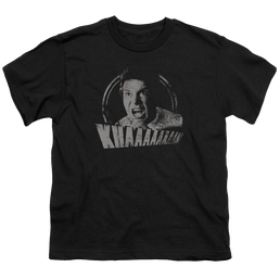 Star Trek Movies Khan Distressed - Youth T-Shirt Youth T-Shirt (Ages 8-12) Star Trek   