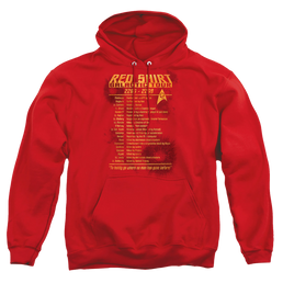 Star Trek Red Shirt Tour Pullover Hoodie Pullover Hoodie Star Trek   