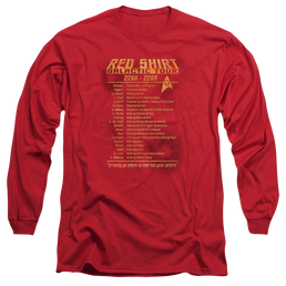 Star Trek Red Shirt Tour Men's Long Sleeve T-Shirt Men's Long Sleeve T-Shirt Star Trek   