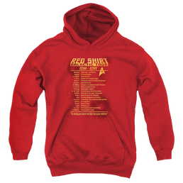 Star Trek The Original Series Red Shirt Tour - Youth Hoodie Youth Hoodie (Ages 8-12) Star Trek   