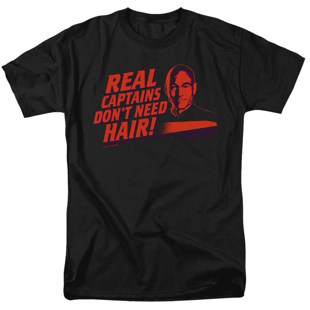 Star Trek Real Captain Men's Regular Fit T-Shirt Men's Regular Fit T-Shirt Star Trek   