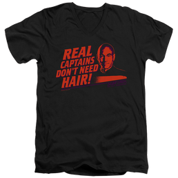 Star Trek Real Captain Men's V-Neck T-Shirt Men's V-Neck T-Shirt Star Trek   