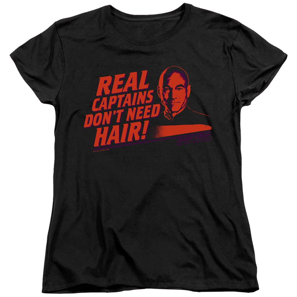 Star Trek Real Captain Women's T-Shirt Women's T-Shirt Star Trek   