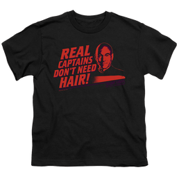 Star Trek The Next Generation Real Captain - Youth T-Shirt Youth T-Shirt (Ages 8-12) Star Trek   