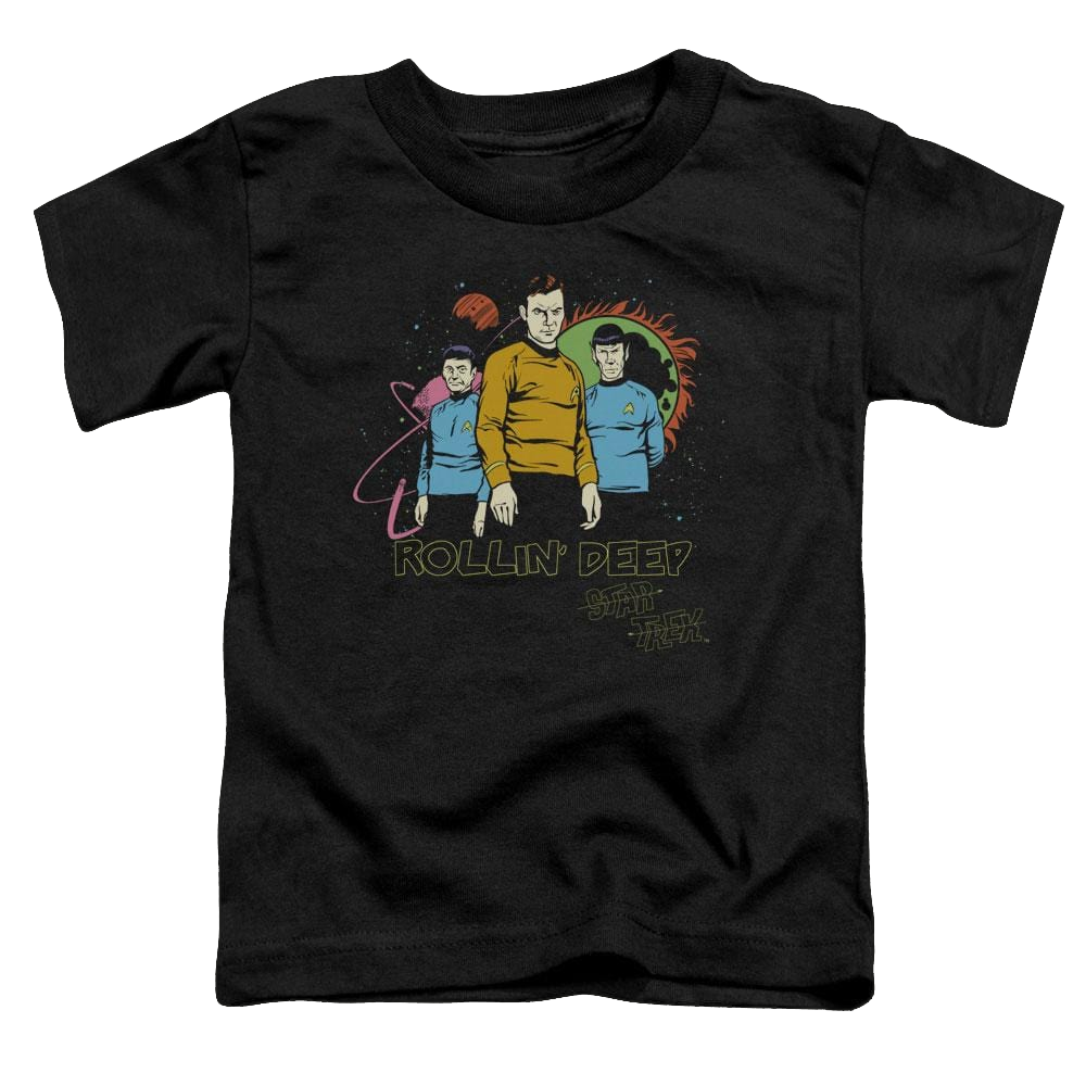Star Trek The Original Series Rollin Deep - Toddler T-Shirt Toddler T-Shirt Star Trek   