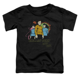 Star Trek The Original Series Rollin Deep - Toddler T-Shirt Toddler T-Shirt Star Trek   