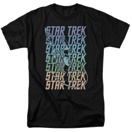 Star Trek Multi Logo Enterprise Men's Regular Fit T-Shirt Men's Regular Fit T-Shirt Star Trek   