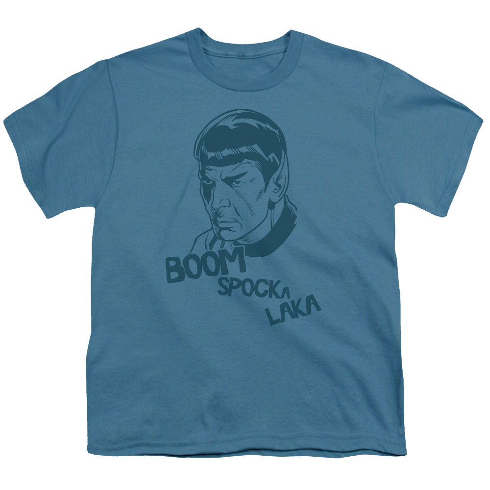 Star Trek The Original Series Boom Spocka Laka - Youth T-Shirt Youth T-Shirt (Ages 8-12) Star Trek   