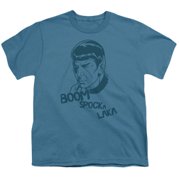 Star Trek The Original Series Boom Spocka Laka - Youth T-Shirt Youth T-Shirt (Ages 8-12) Star Trek   