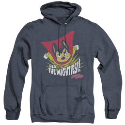 Mighty Mouse The Mightiest - Heather Pullover Hoodie Heather Pullover Hoodie Mighty Mouse   