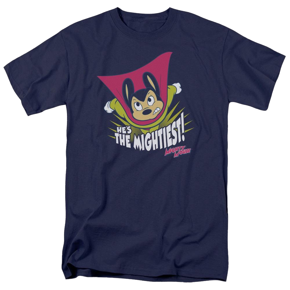 Mighty Mouse The Mightiest Men's Regular Fit T-Shirt Men's Regular Fit T-Shirt Mighty Mouse   