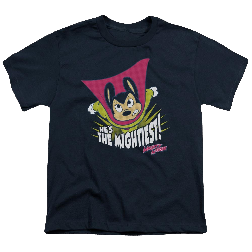 Mighty Mouse The Mightiest Youth T-Shirt (Ages 8-12) Youth T-Shirt (Ages 8-12) Mighty Mouse   
