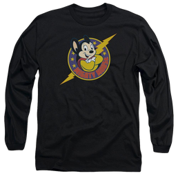 Mighty Mouse Mighty Hero Men's Long Sleeve T-Shirt Men's Long Sleeve T-Shirt Mighty Mouse   