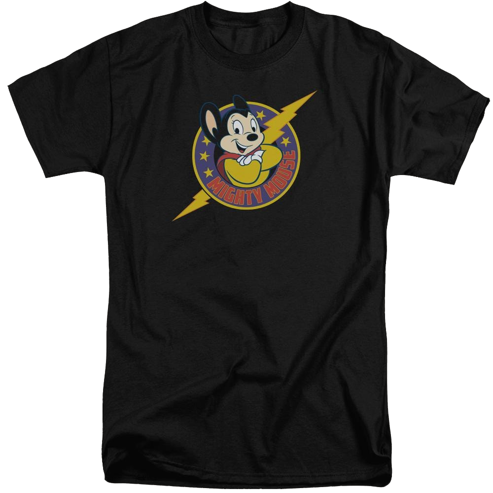 Mighty Mouse Mighty Hero Men's Tall Fit T-Shirt Men's Tall Fit T-Shirt Mighty Mouse   