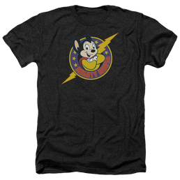Mighty Mouse Mighty Hero Men's Heather T-Shirt Men's Heather T-Shirt Mighty Mouse   