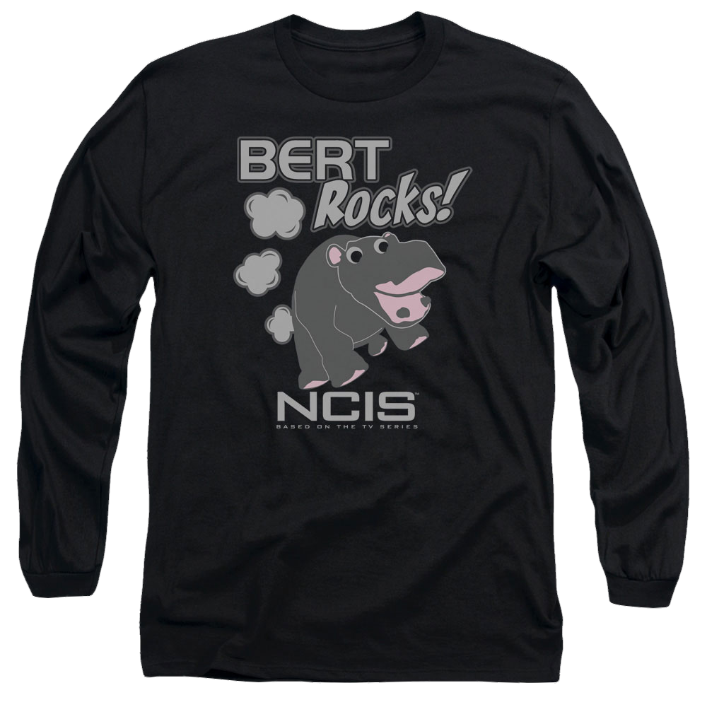 NCIS Bert Rocks - Men's Long Sleeve T-Shirt Men's Long Sleeve T-Shirt NCIS   