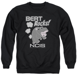 NCIS Bert Rocks - Men's Crewneck Sweatshirt Men's Crewneck Sweatshirt NCIS   